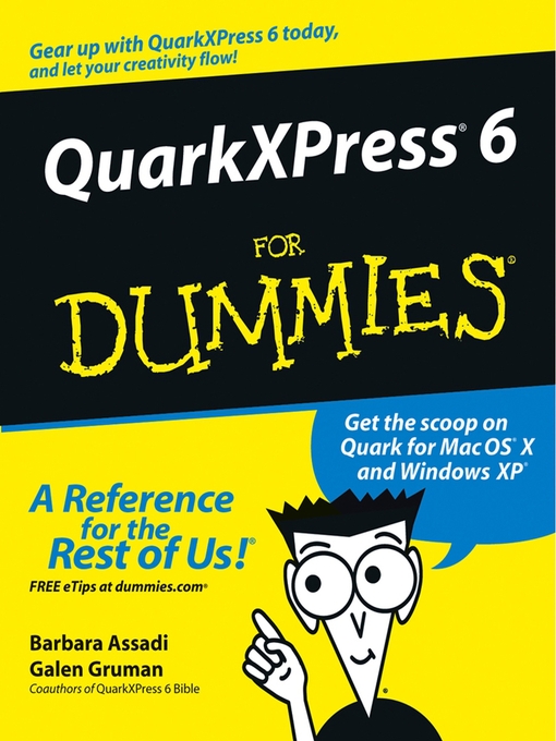 Cover image for QuarkXPress6 For Dummies